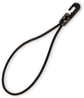 Tendeur élastique noir avec crochet pour le montage de voile d'ombrage HDPE sur mesure