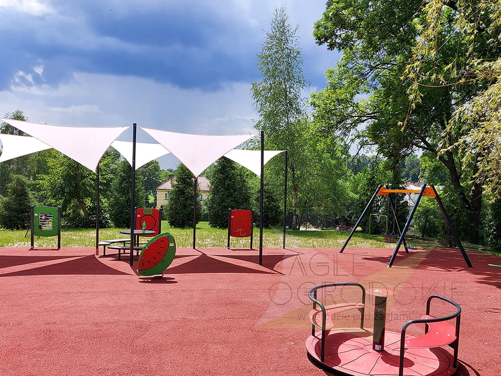 Telo Parasole ECOOPTS A Vela Triangolare - Impermeabile E Blocco UV - 260 G/m² - Rosso - Ideale Per Giardino, Patio, Pergolato E Terrazzo