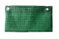 Lona verde para pista de tenis con ojales metálicos, fabricada a medida con red de protección duradera