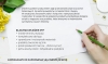 Ulotka reklamowa producenta żagli przeciwsłonecznych i osłon balkonowych z tekstem promocyjnym w języku polskim