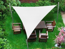 Driehoekig schaduwdoek Premium Decor 3,5x3,5x3,5 – Waterdicht